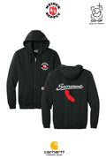 Carhartt® Midweight Hooded Zip-Front Sweatshirt - HEIECK SUPPLY - SACRAMENTO