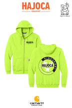 Carhartt® Midweight Hooded Zip-Front Sweatshirt - HAJOCA - KINGSPORT (Back Print)