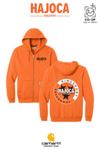 Carhartt® Midweight Hooded Zip-Front Sweatshirt - HAJOCA - KINGSPORT (Back Print)