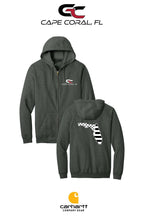 Carhartt® Midweight Hooded Zip-Front Sweatshirt - GORMAN CO - CAPE CORAL