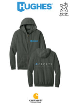 Carhartt® Midweight Hooded Zip-Front Sweatshirt - HUGHES SUPPLY - HUNTERSVILLE