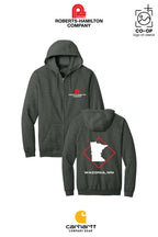 Carhartt® Midweight Hooded Zip-Front Sweatshirt - ROBERTS-HAMILTON - WACONIA