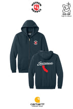Carhartt® Midweight Hooded Zip-Front Sweatshirt - HEIECK SUPPLY - SACRAMENTO