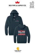 Carhartt® Midweight Hooded Zip-Front Sweatshirt - REX PIPE AND SUPPLY - CANTON