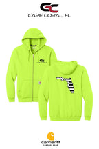 Carhartt® Midweight Hooded Zip-Front Sweatshirt - GORMAN CO - CAPE CORAL