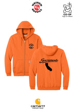 Carhartt® Midweight Hooded Zip-Front Sweatshirt - HEIECK SUPPLY - SACRAMENTO