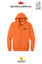 Carhartt® Midweight Hooded Zip-Front Sweatshirt - REX PIPE AND SUPPLY