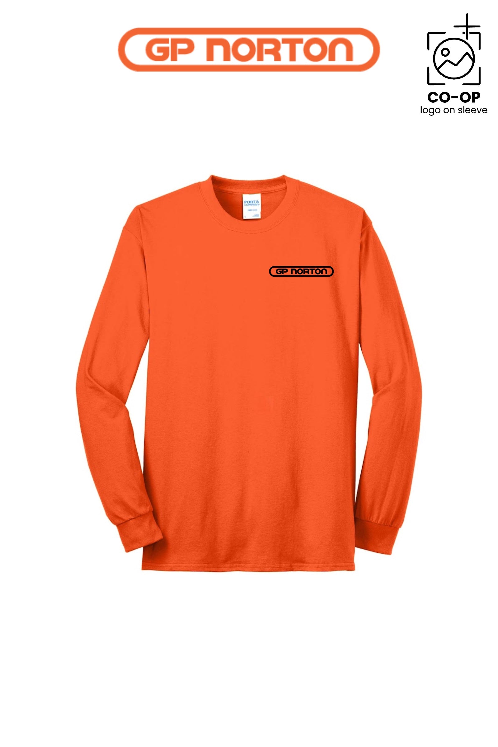 Port & Co™ Long Sleeve Core Blend Tee - G P NORTON