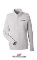 vineyard vines Women's Collegiate Shep Quarter-Zip Sweatshirt