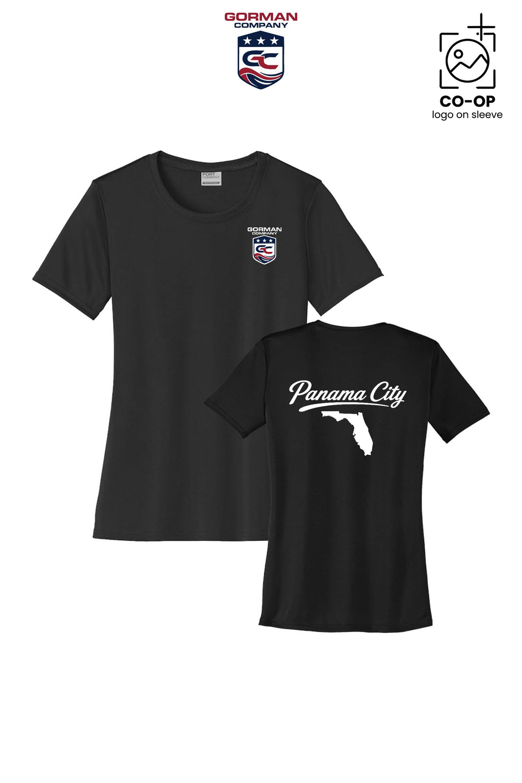 Port & Co™ Womens PerformanceUPF50 Tee - GORMAN CO - PANAMA CITY
