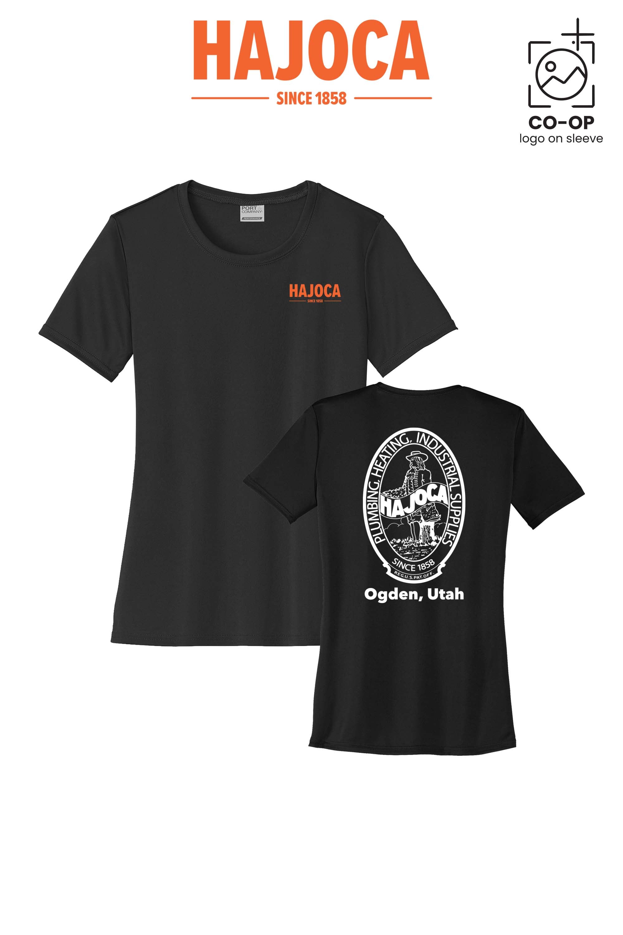 Port & Co™ Womens PerformanceUPF50 Tee - HAJOCA - OGDEN