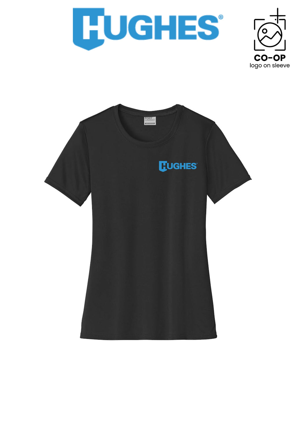 Port & Co™ Womens PerformanceUPF50 Tee - HUGHES SUPPLY