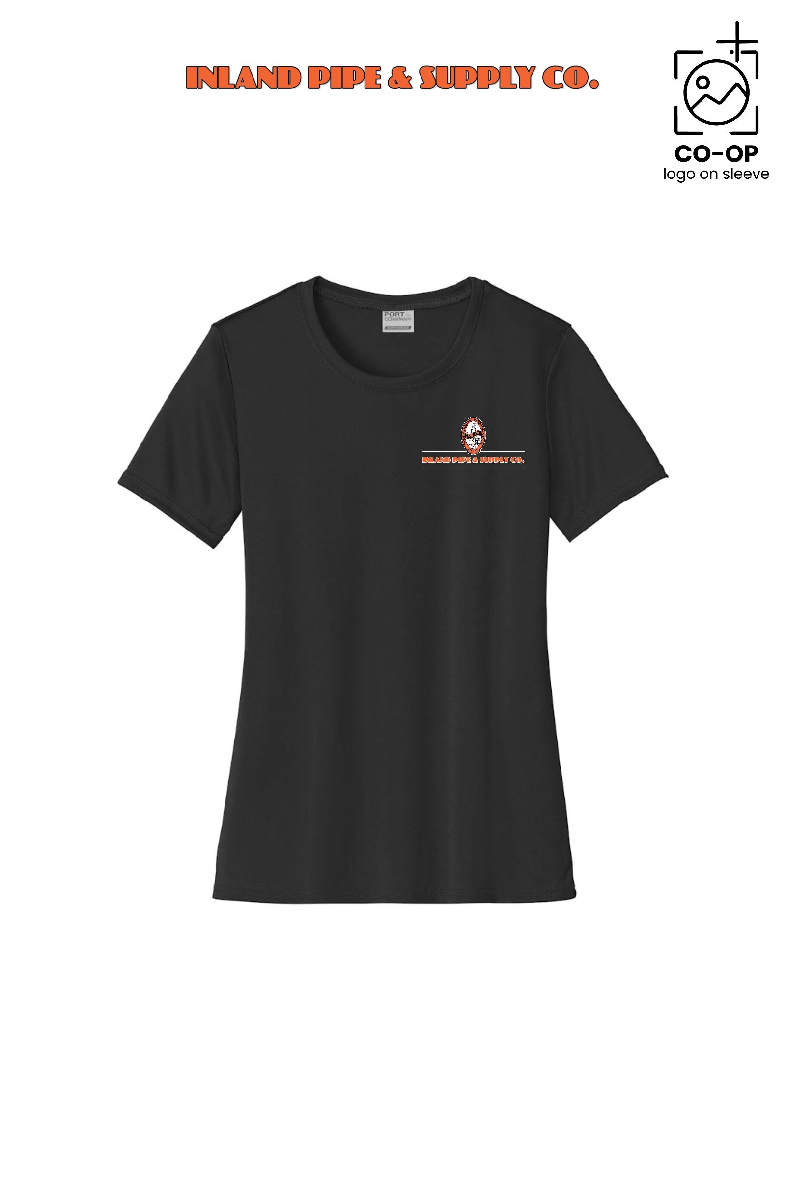 Port & Co™ Womens PerformanceUPF50 Tee - INLAND PIPE AND SUPPLY