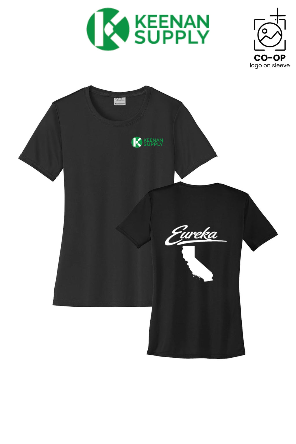 Port & Co™ Womens PerformanceUPF50 Tee - KEENAN SUPPLY - EUREKA