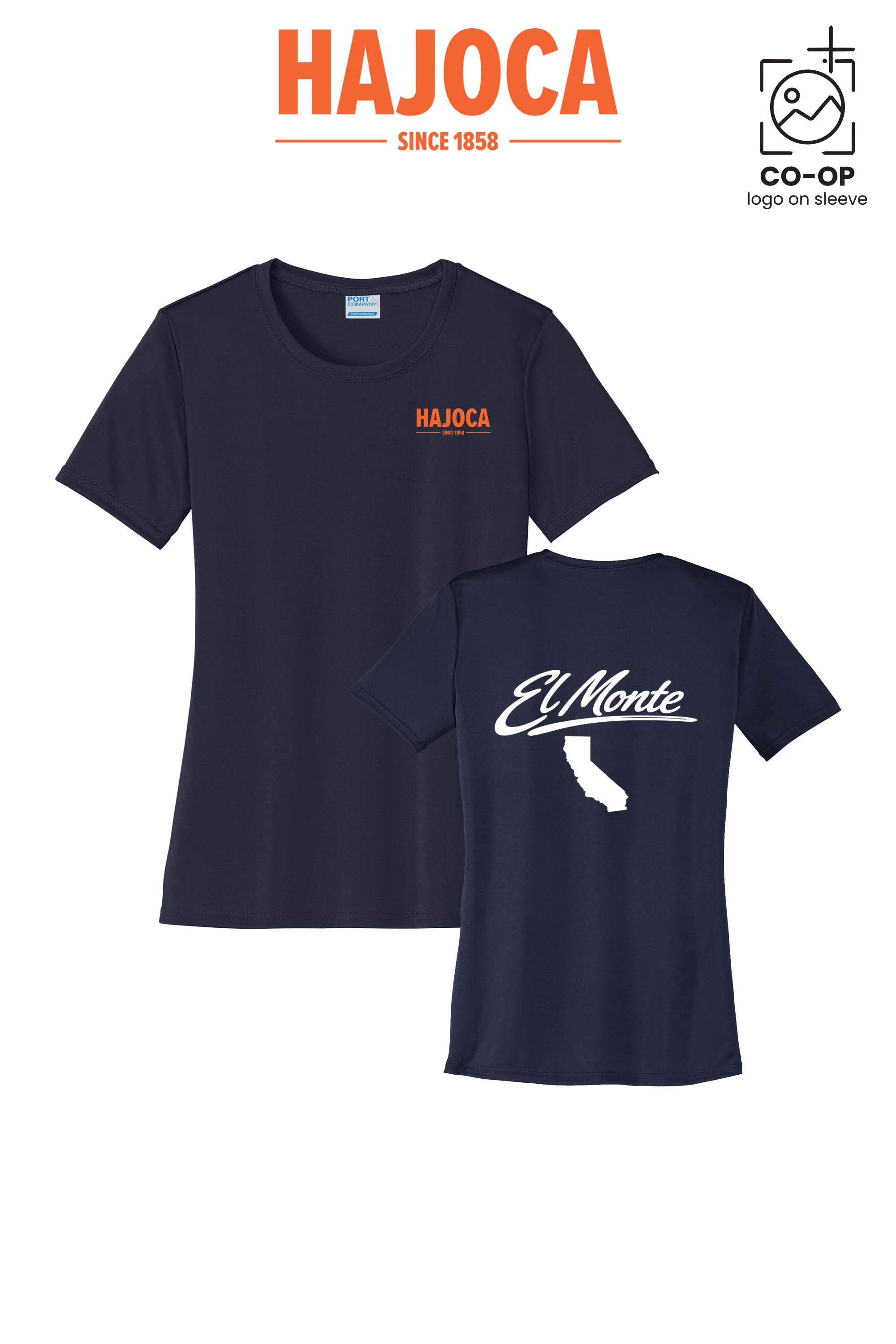 Port & Co™ Womens PerformanceUPF50 Tee - HAJOCA - EL MONTE