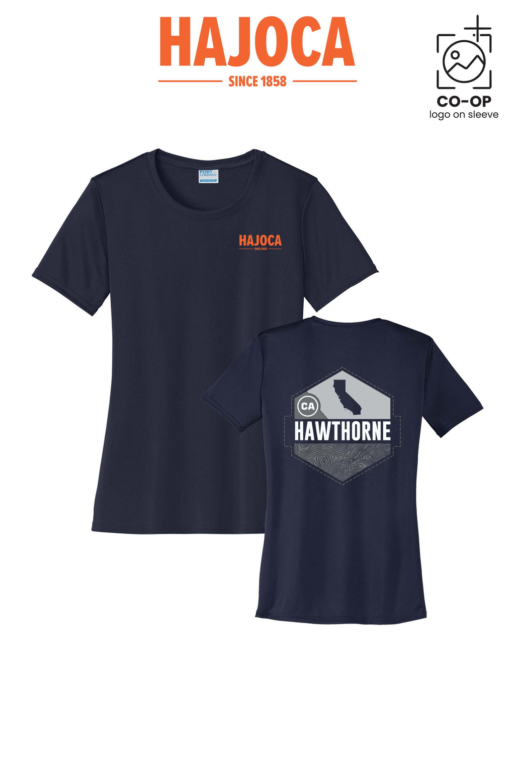 Port & Co™ Womens PerformanceUPF50 Tee - HAJOCA - HAWTHORNE