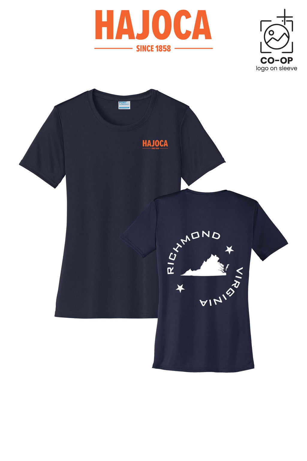 Port & Co™ Womens PerformanceUPF50 Tee - HAJOCA - RICHMOND-SOUTH
