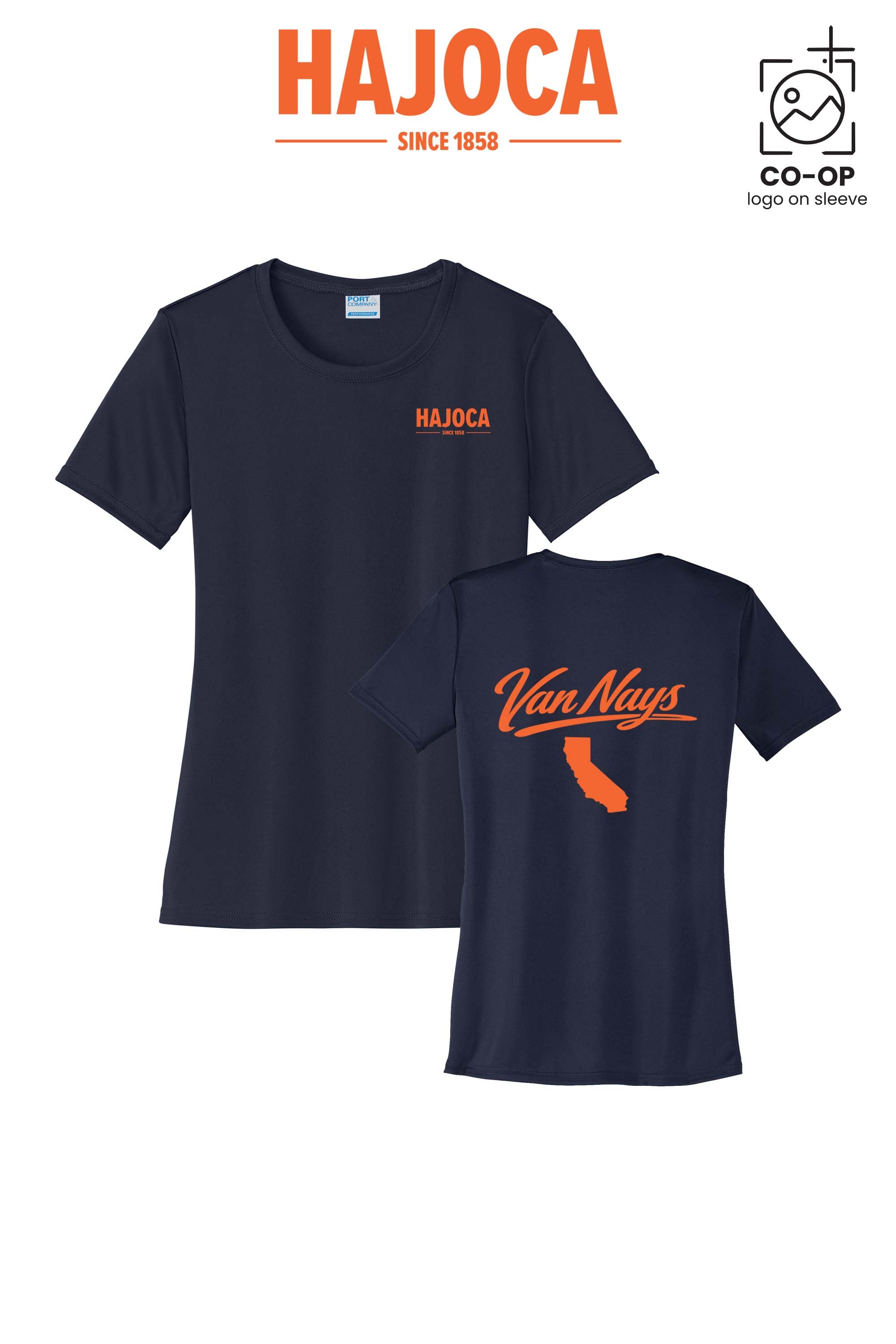 Port & Co™ Womens PerformanceUPF50 Tee - HAJOCA - VAN NUYS