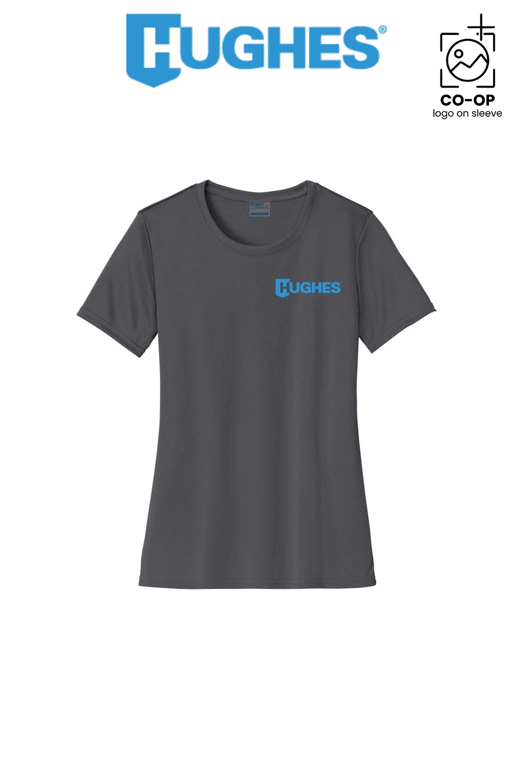 Port & Co™ Womens PerformanceUPF50 Tee - HUGHES SUPPLY
