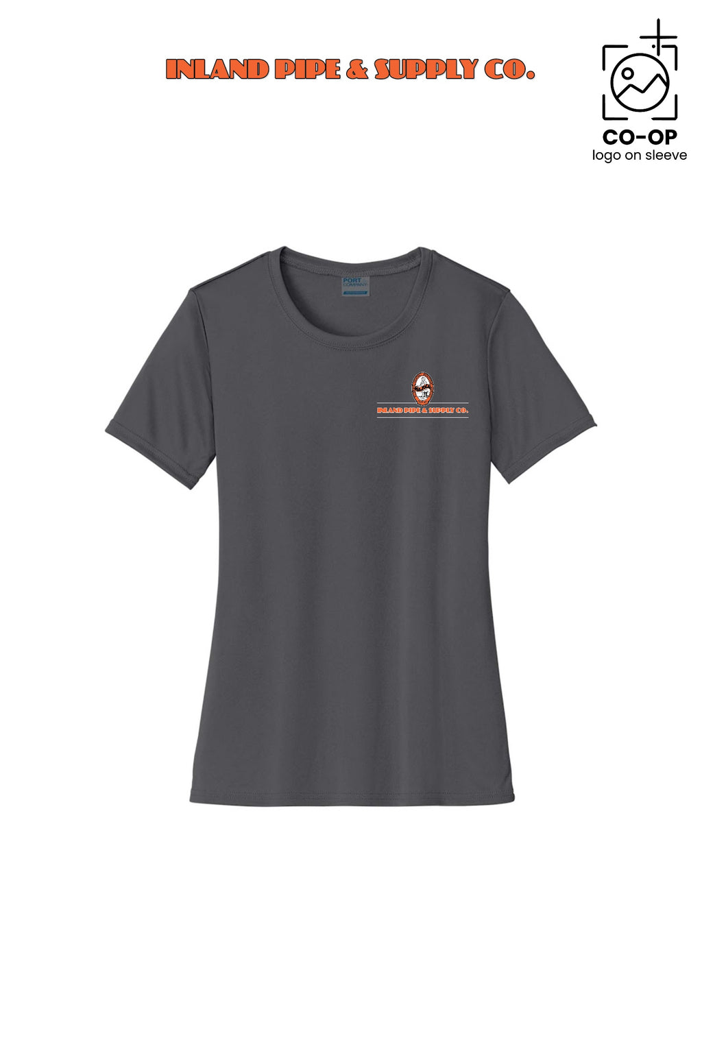 Port & Co™ Womens PerformanceUPF50 Tee - INLAND PIPE AND SUPPLY