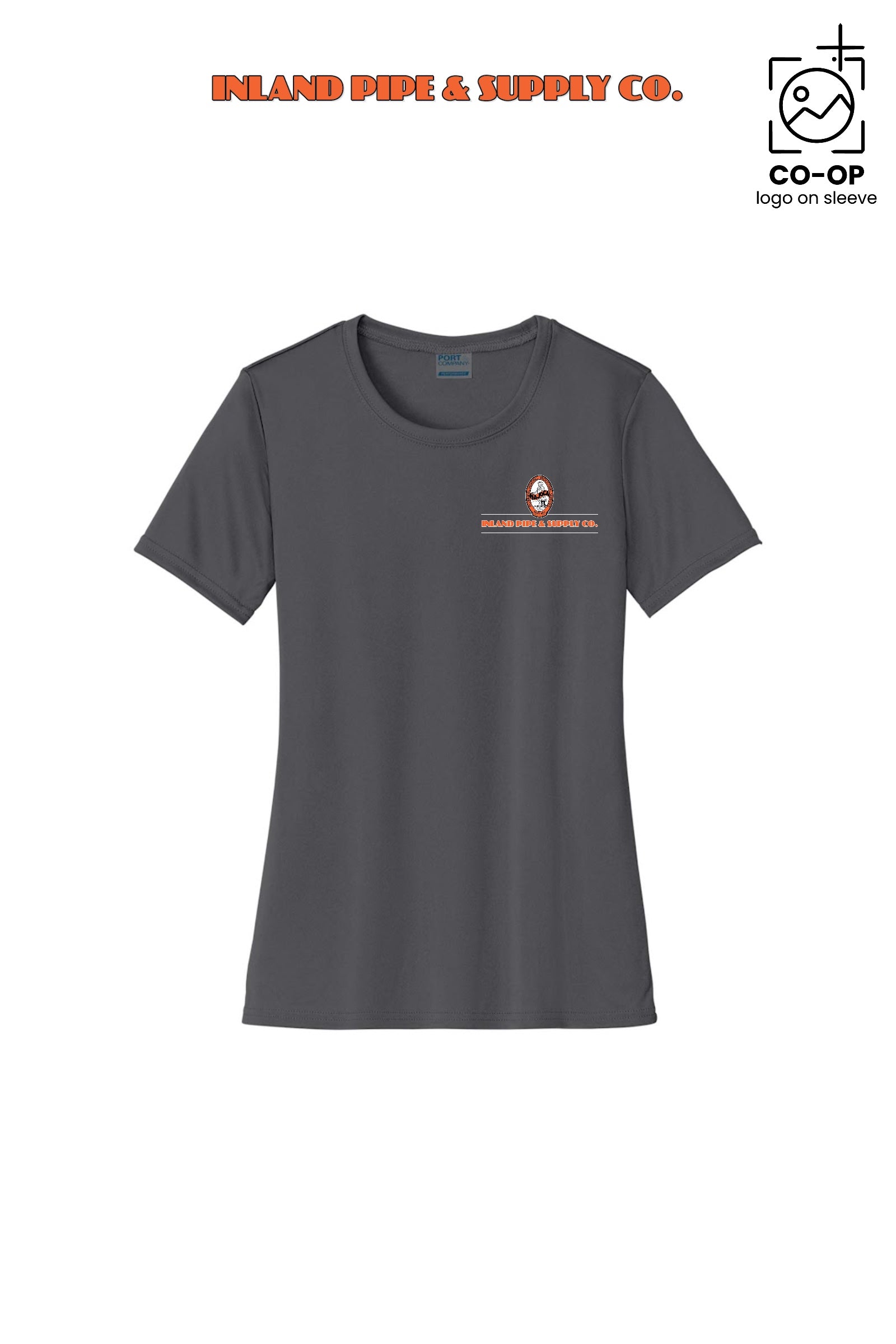 Port & Co™ Womens PerformanceUPF50 Tee - INLAND PIPE AND SUPPLY