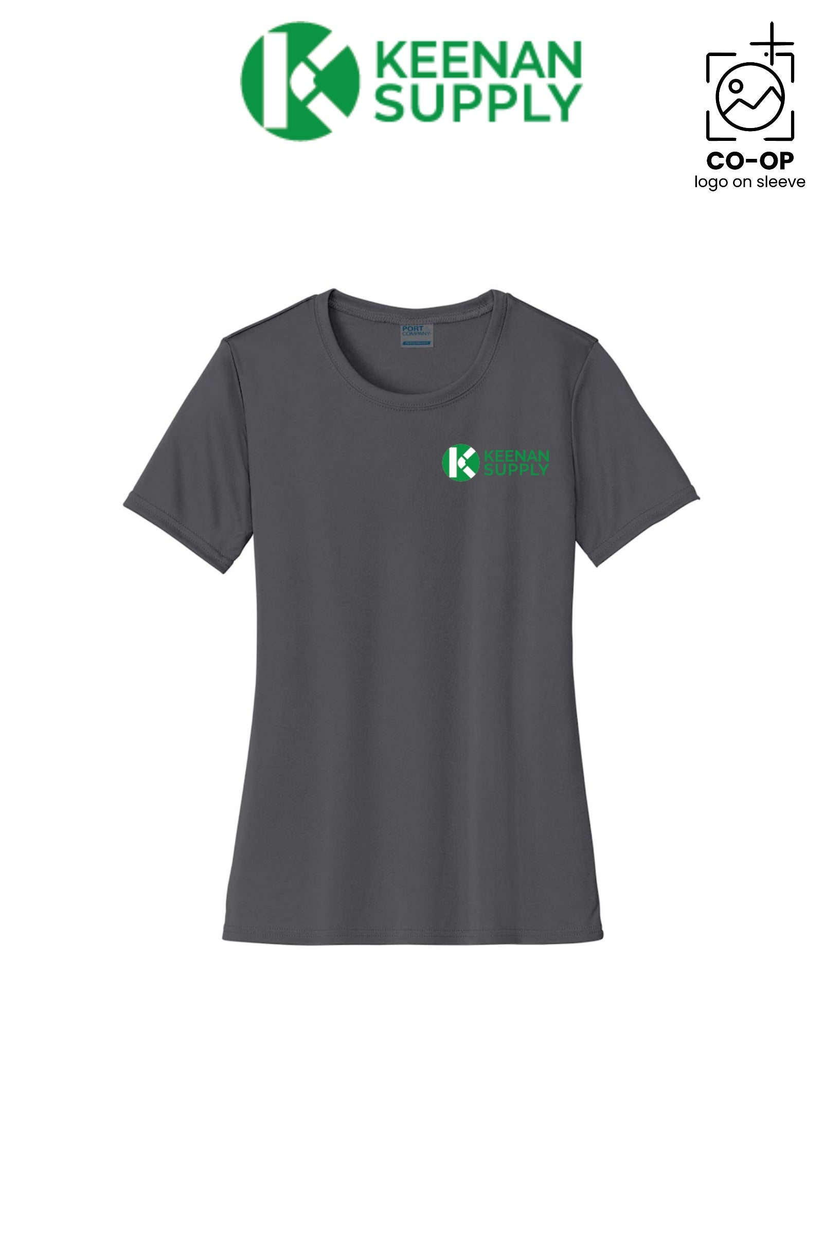 Port & Co™ Womens PerformanceUPF50 Tee - KEENAN SUPPLY