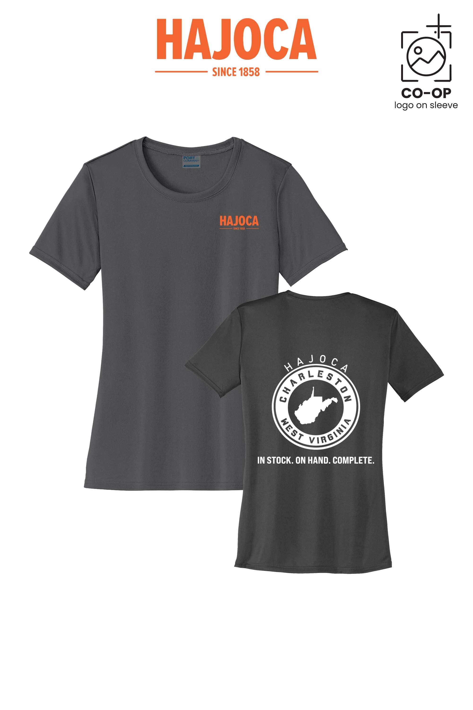 Port & Co™ Womens PerformanceUPF50 Tee - HAJOCA - CHARLESTON