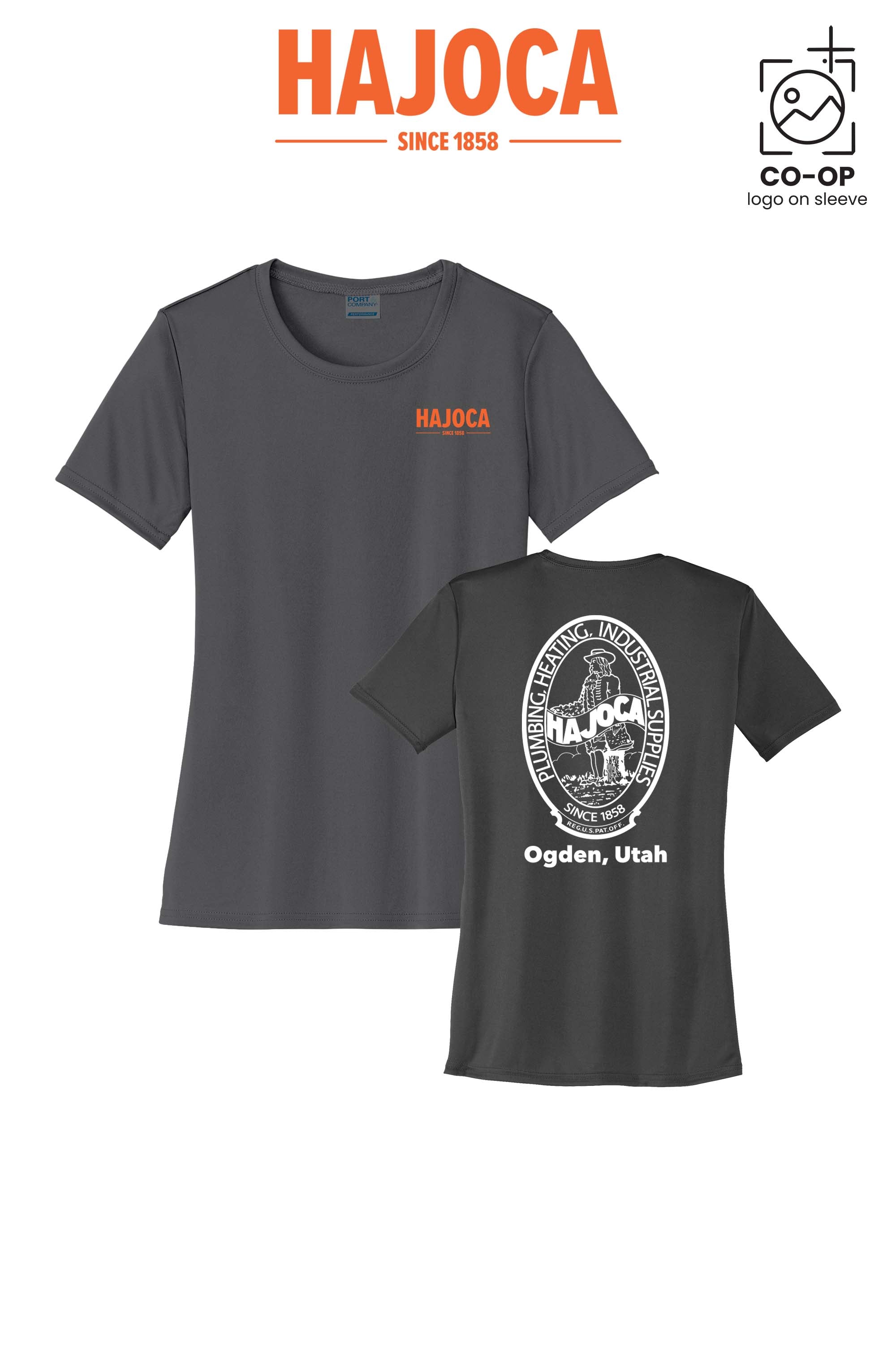 Port & Co™ Womens PerformanceUPF50 Tee - HAJOCA - OGDEN