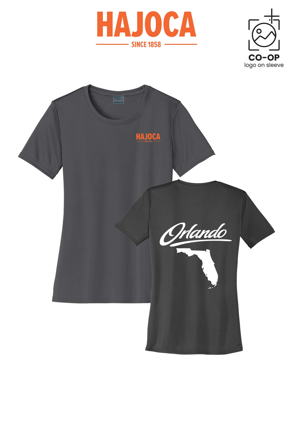 Port & Co™ Womens PerformanceUPF50 Tee - HAJOCA - ORLANDO