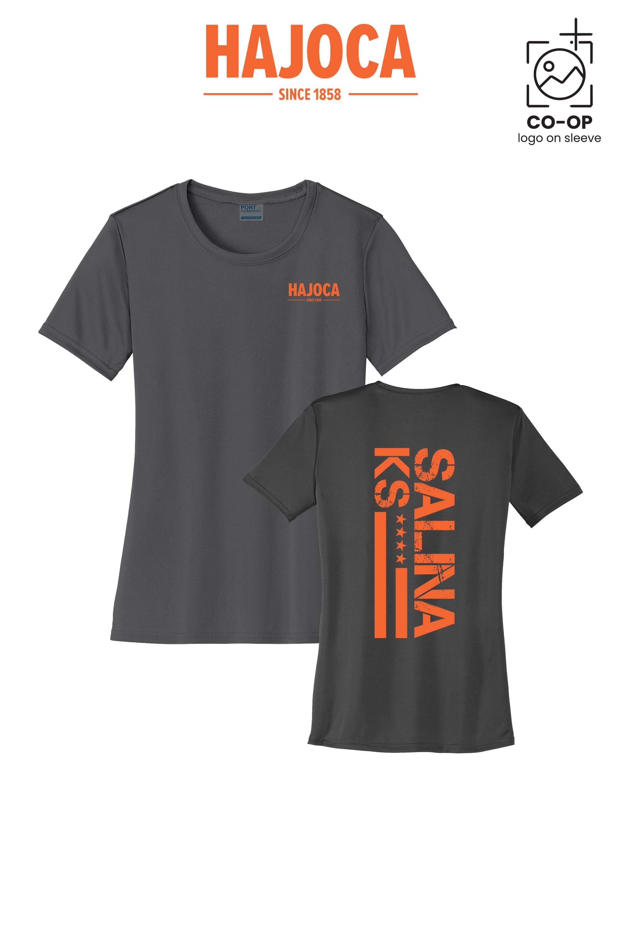 Port & Co™ Womens PerformanceUPF50 Tee - HAJOCA - SALINA