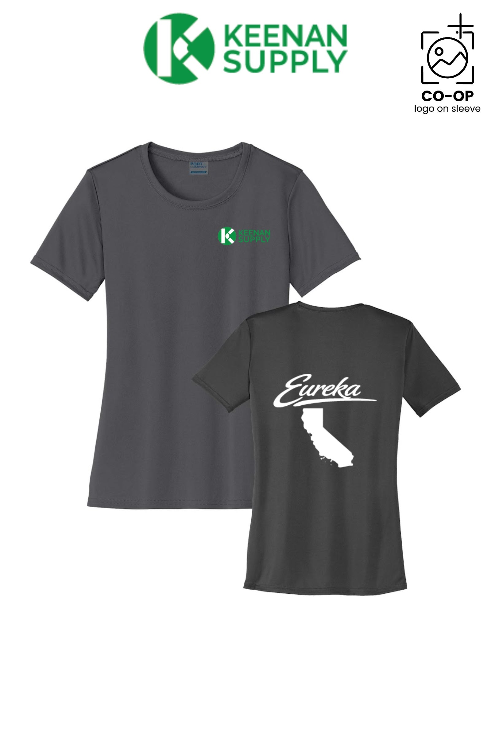 Port & Co™ Womens PerformanceUPF50 Tee - KEENAN SUPPLY - EUREKA
