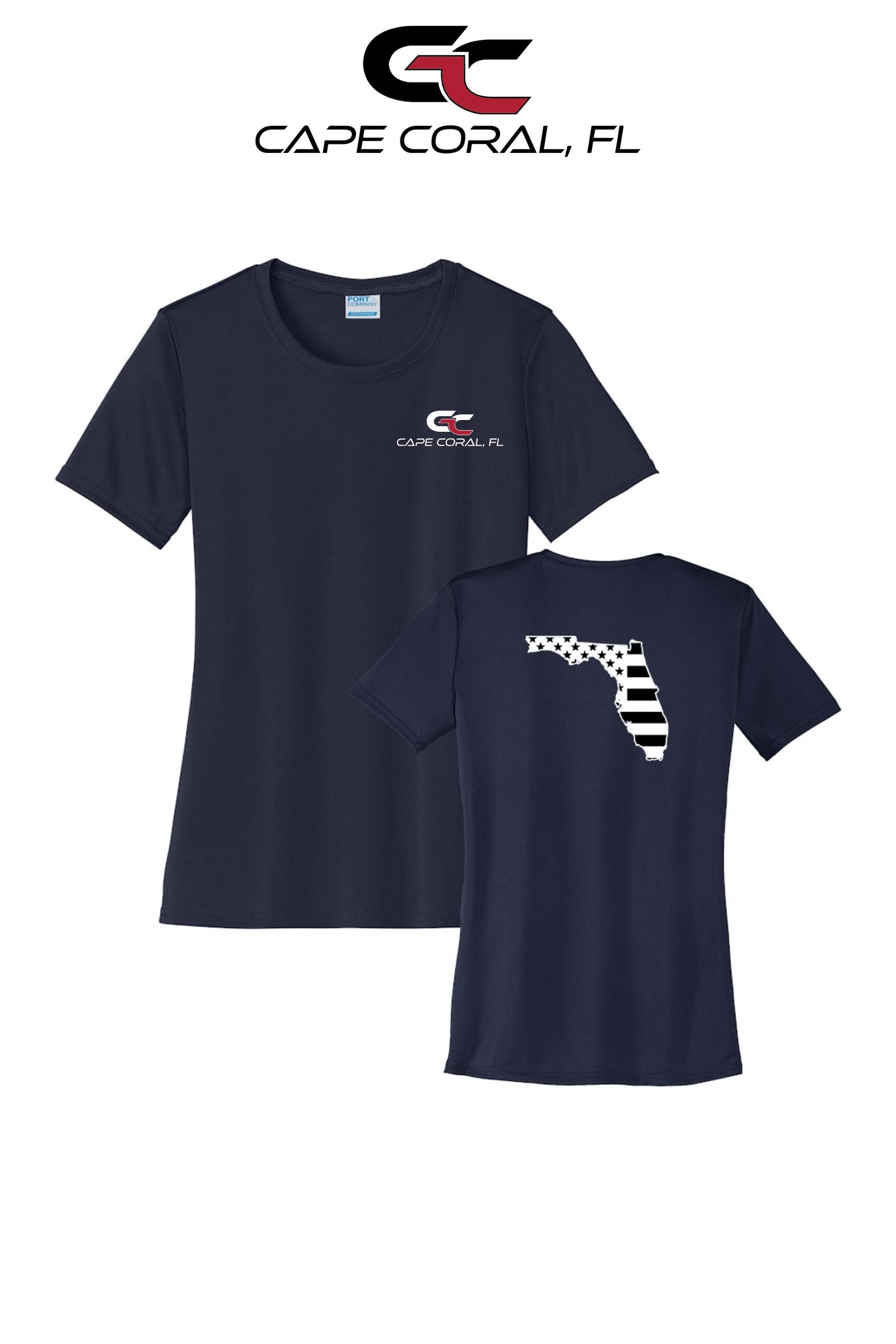 Port & Co™ Womens PerformanceUPF50 Tee - GORMAN CO - CAPE CORAL