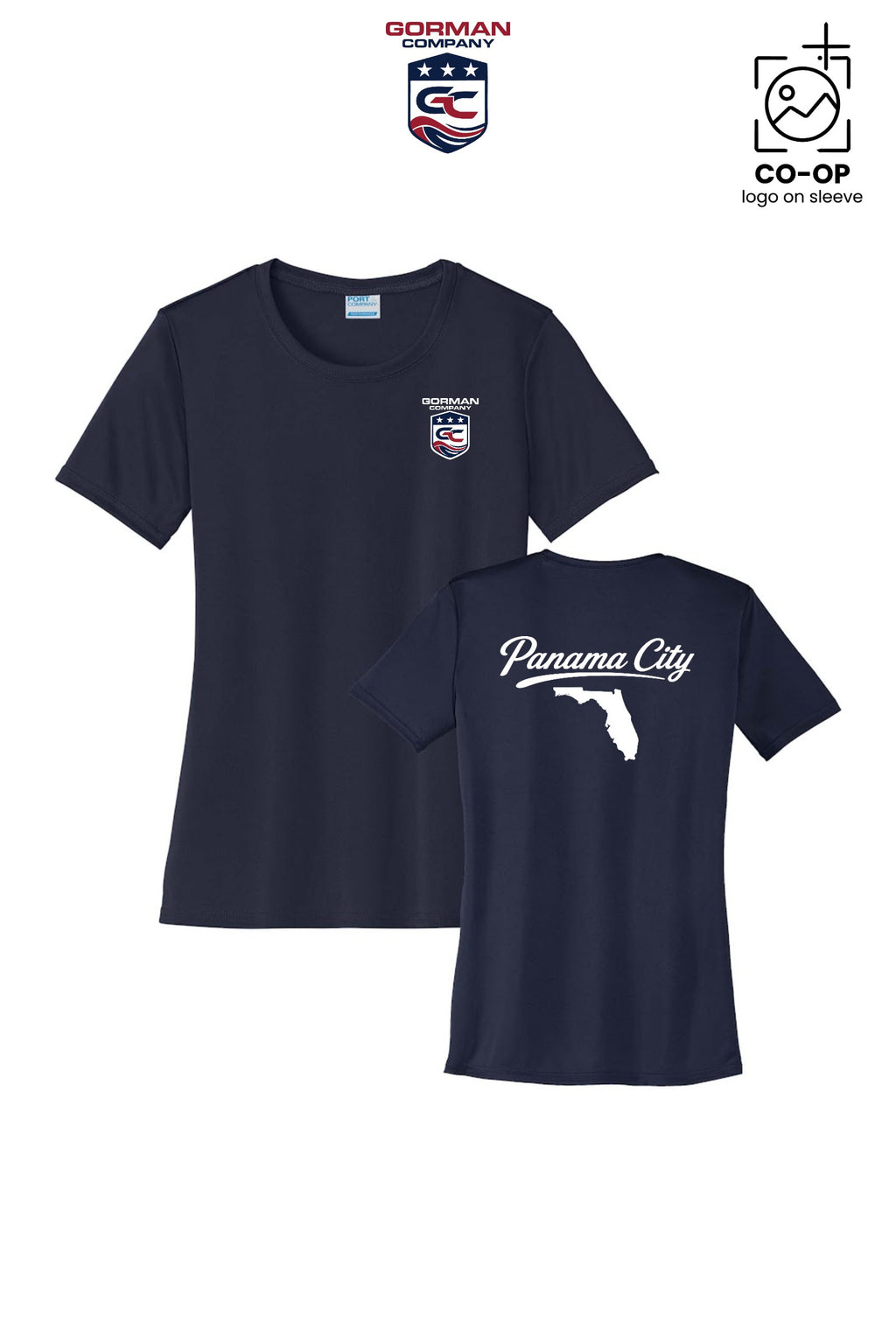 Port & Co™ Womens PerformanceUPF50 Tee - GORMAN CO - PANAMA CITY
