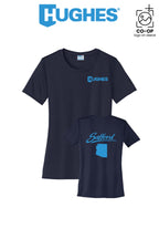 Port & Co™ Womens PerformanceUPF50 Tee - HUGHES SUPPLY - SAFFORD