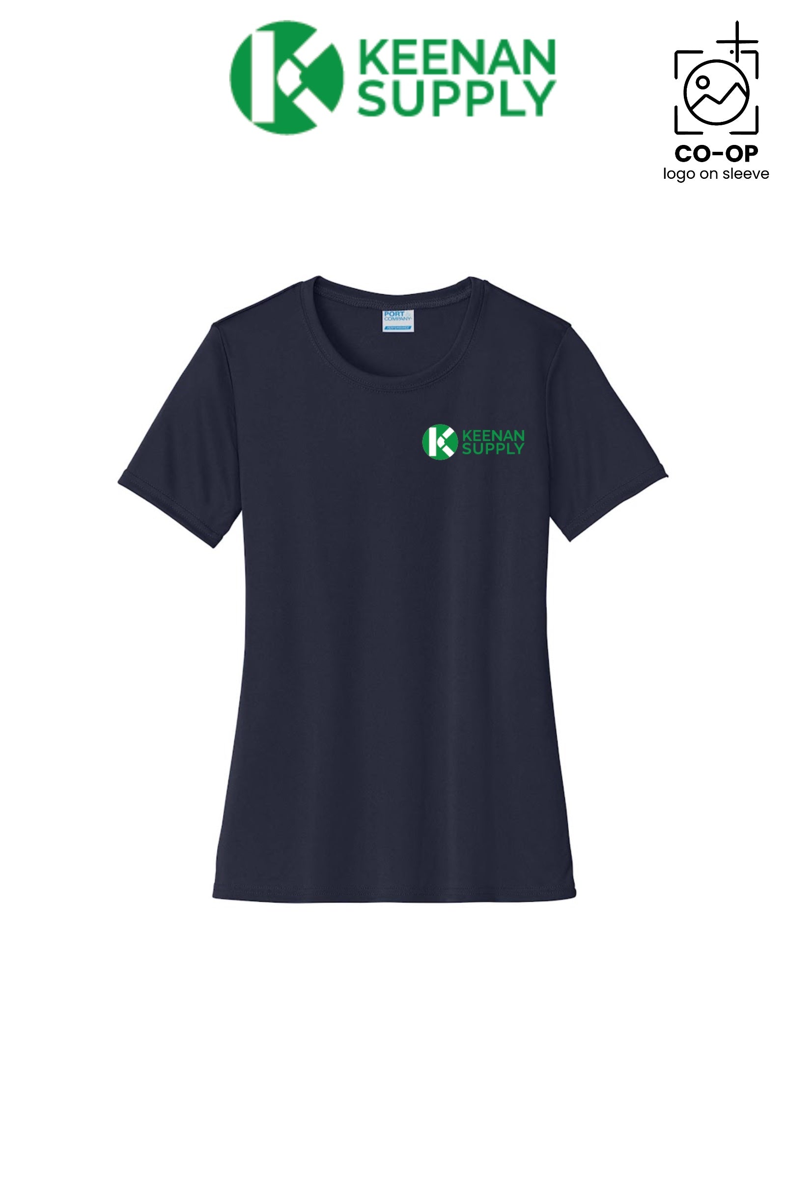 Port & Co™ Womens PerformanceUPF50 Tee - KEENAN SUPPLY