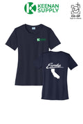 Port & Co™ Womens PerformanceUPF50 Tee - KEENAN SUPPLY - EUREKA