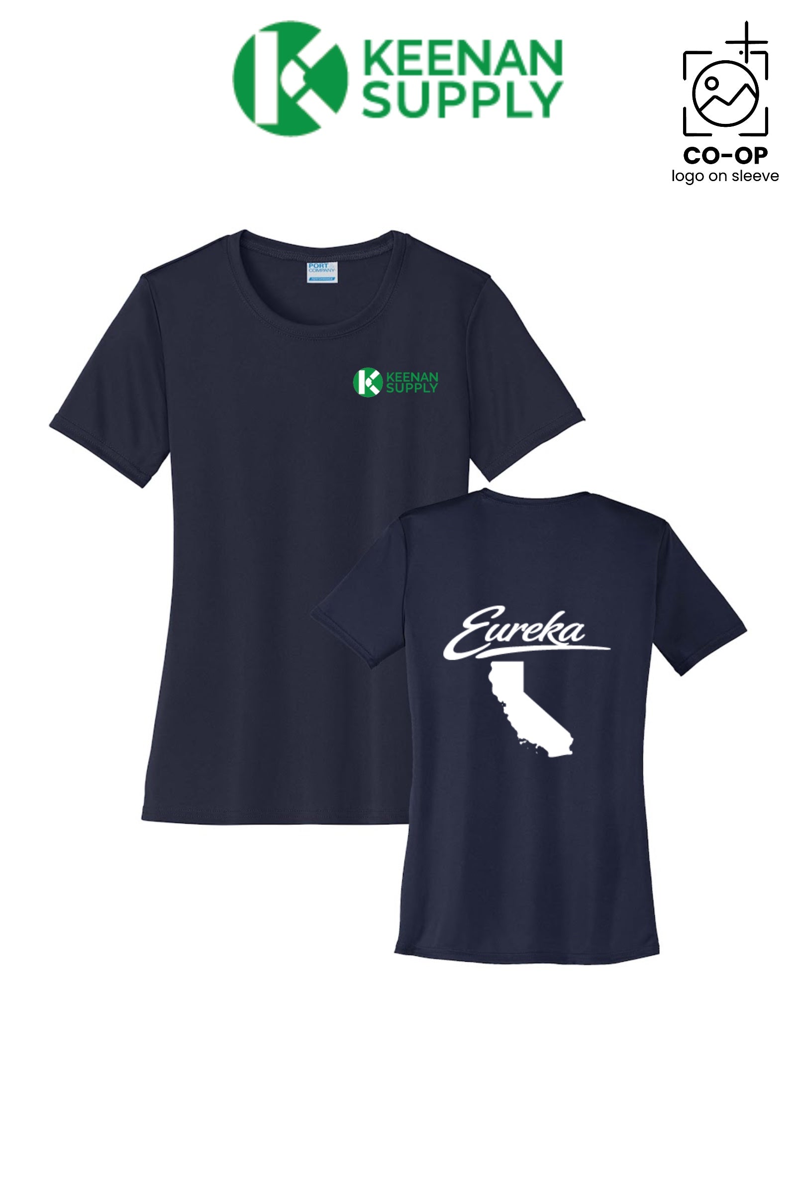 Port & Co™ Womens PerformanceUPF50 Tee - KEENAN SUPPLY - EUREKA
