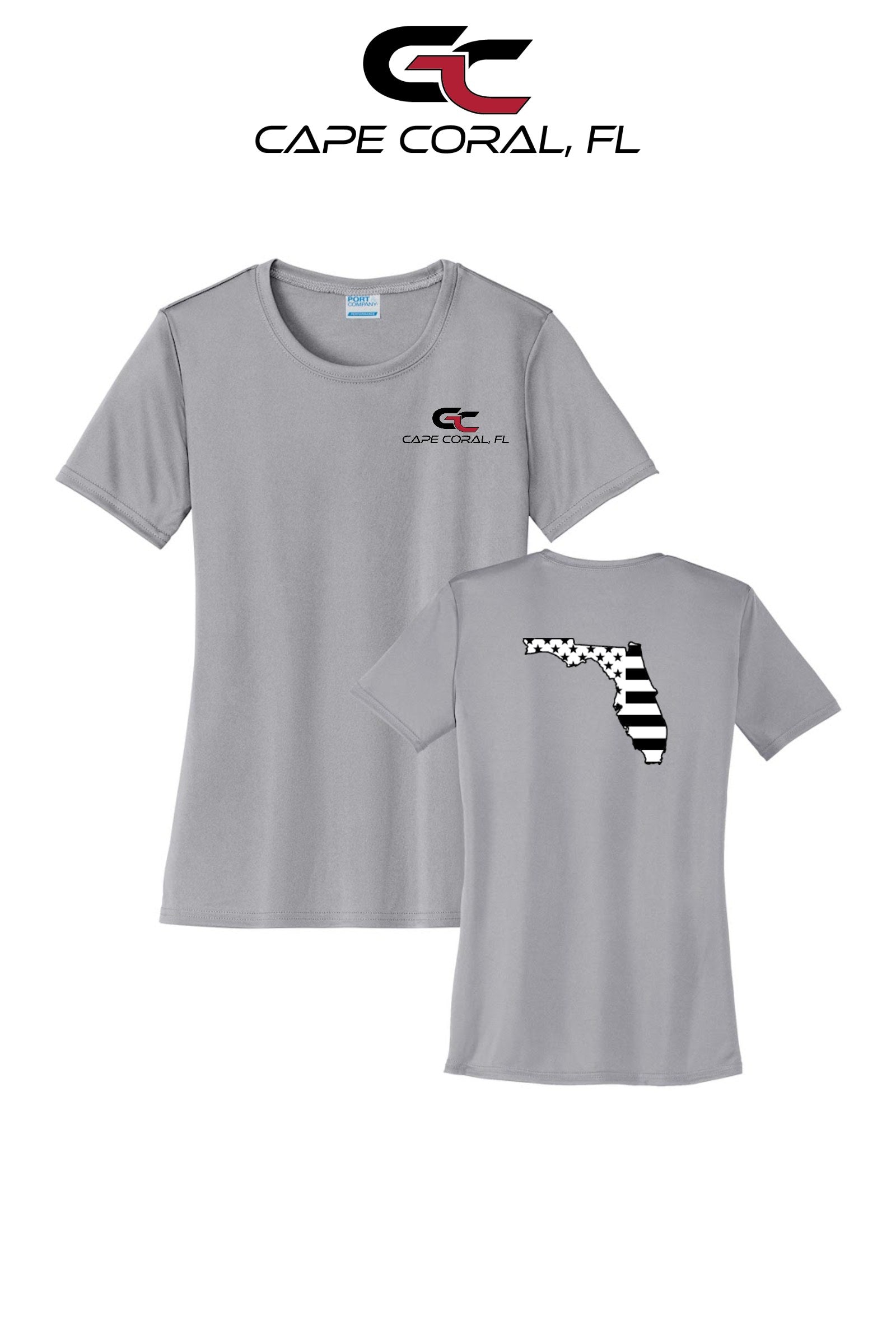 Port & Co™ Womens PerformanceUPF50 Tee - GORMAN CO - CAPE CORAL
