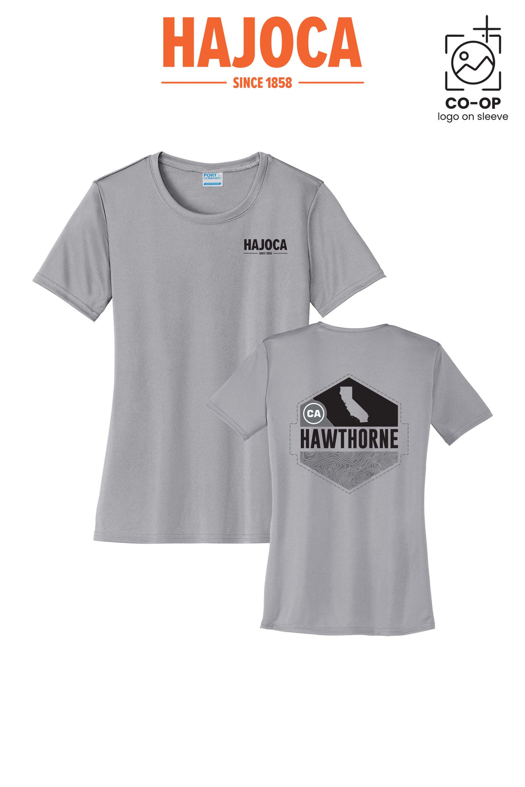 Port & Co™ Womens PerformanceUPF50 Tee - HAJOCA - HAWTHORNE