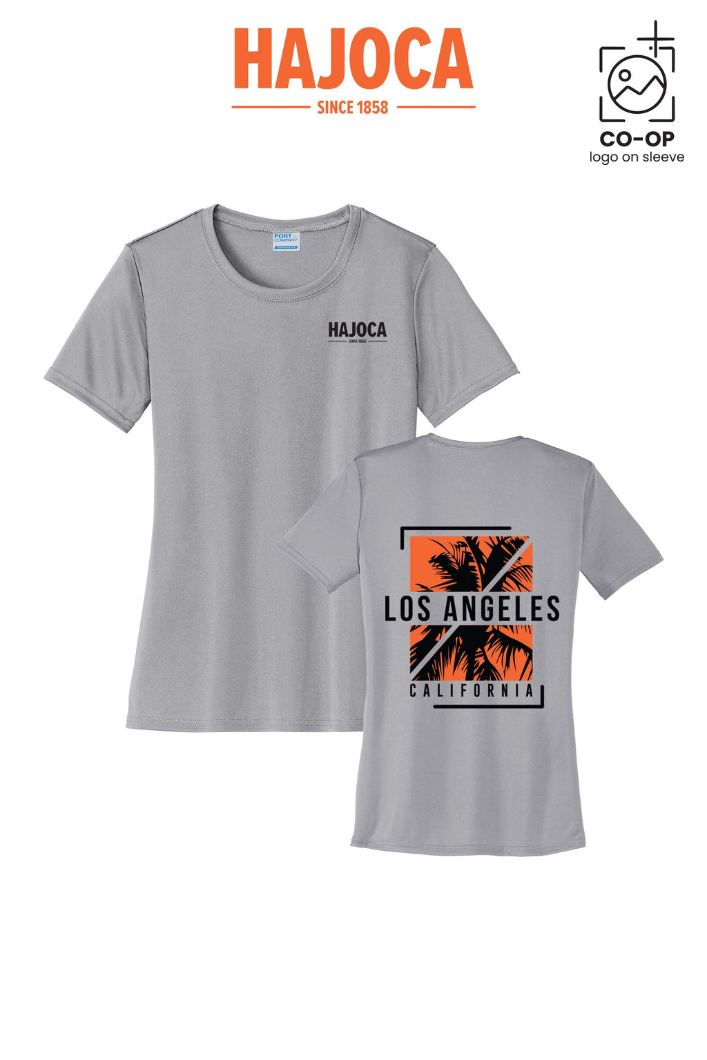 Port & Co™ Womens PerformanceUPF50 Tee - HAJOCA - LOS ANGELES
