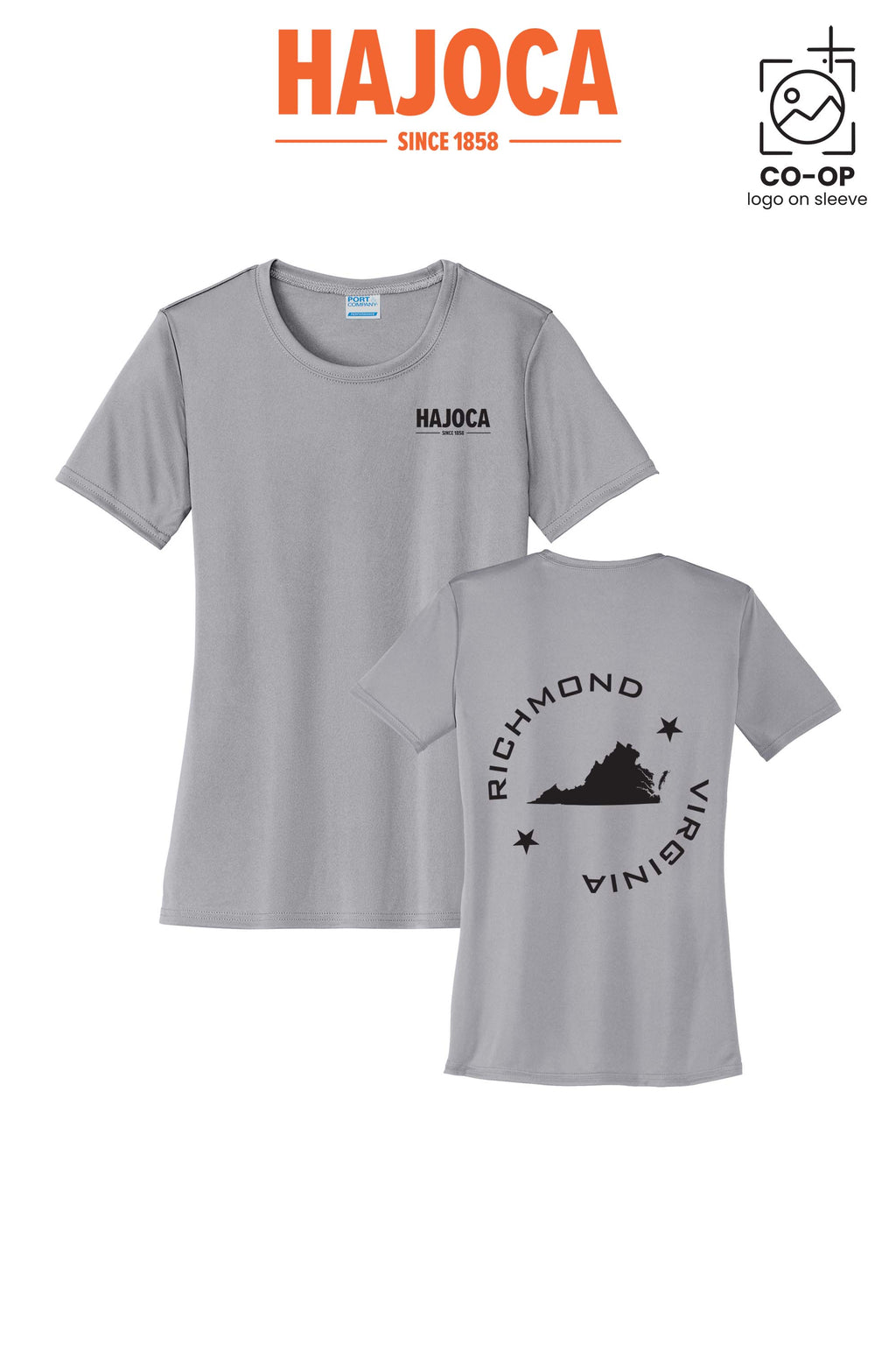 Port & Co™ Womens PerformanceUPF50 Tee - HAJOCA - RICHMOND-SOUTH