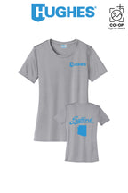 Port & Co™ Womens PerformanceUPF50 Tee - HUGHES SUPPLY - SAFFORD
