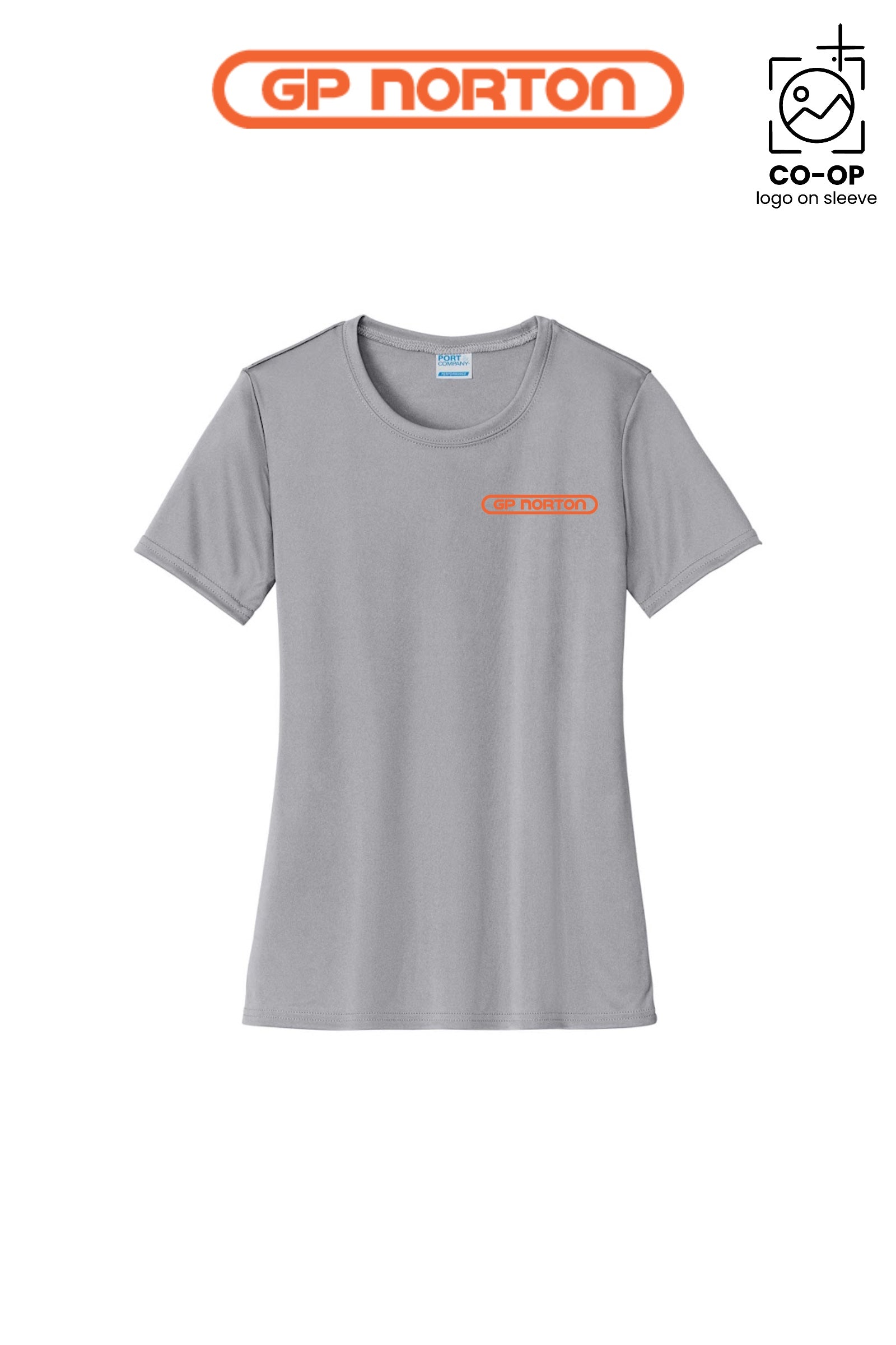 Port & Co™ Womens PerformanceUPF50 Tee - G P NORTON