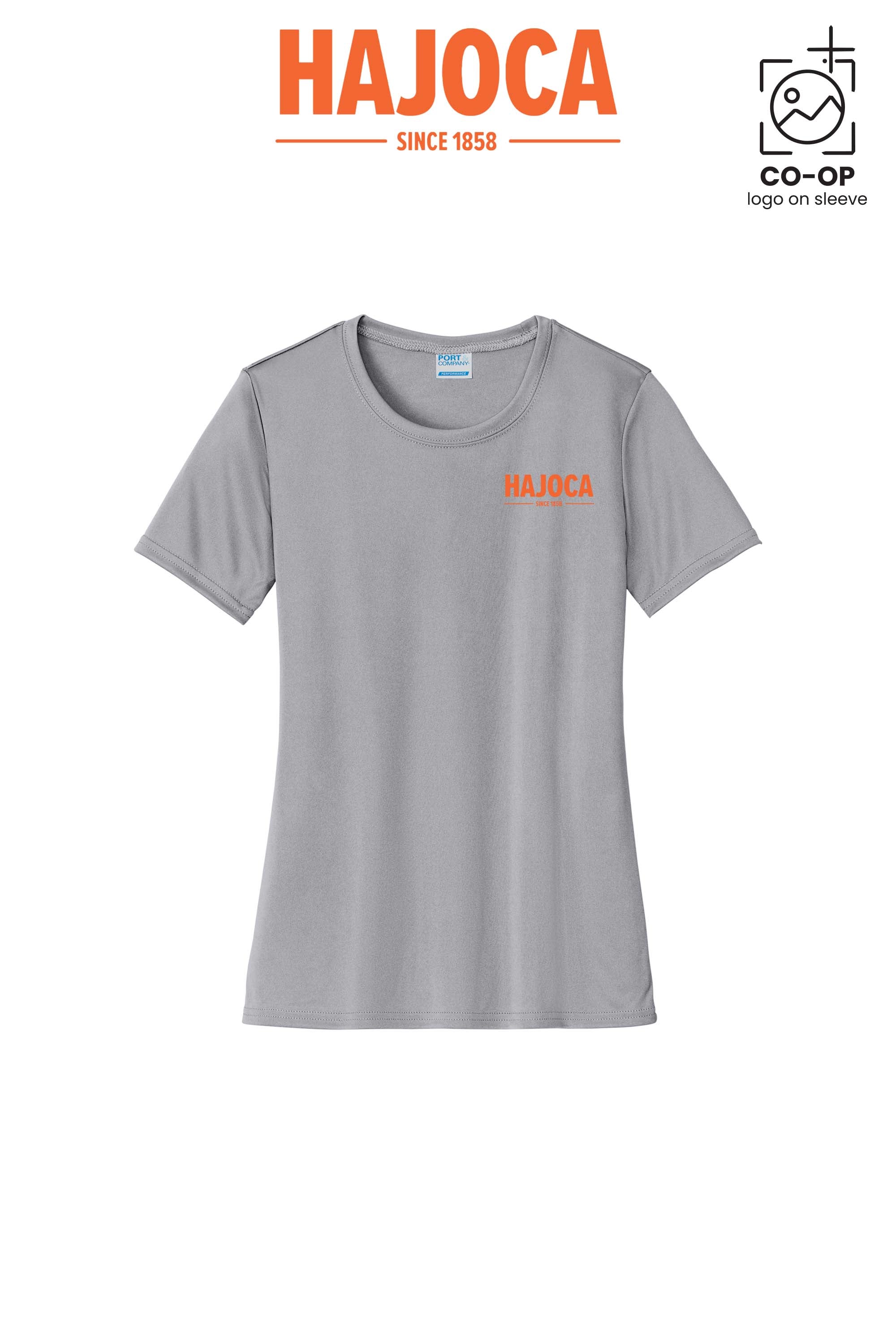 Port & Co™ Womens PerformanceUPF50 Tee - HAJOCA