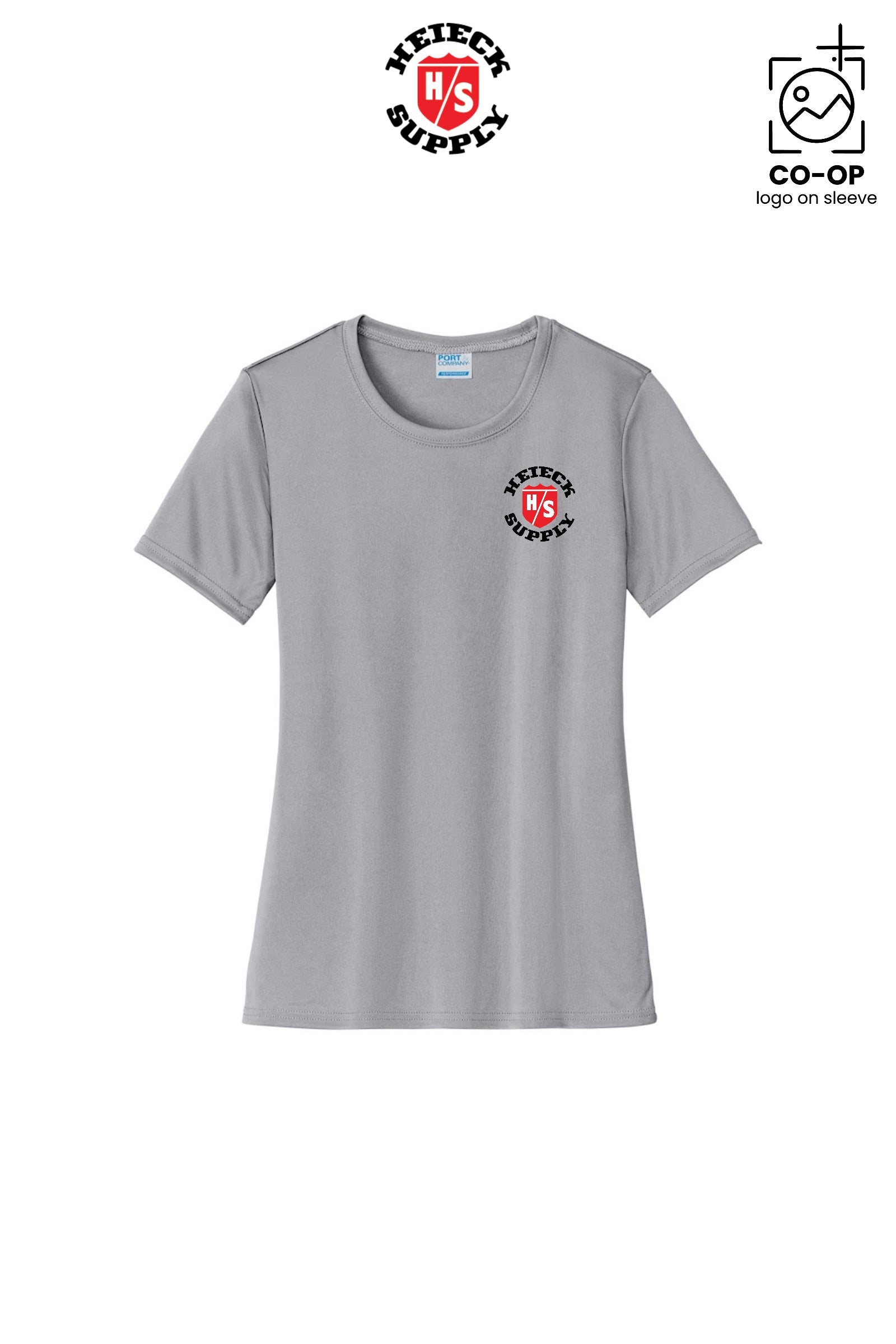 Port & Co™ Womens PerformanceUPF50 Tee - HEIECK SUPPLY