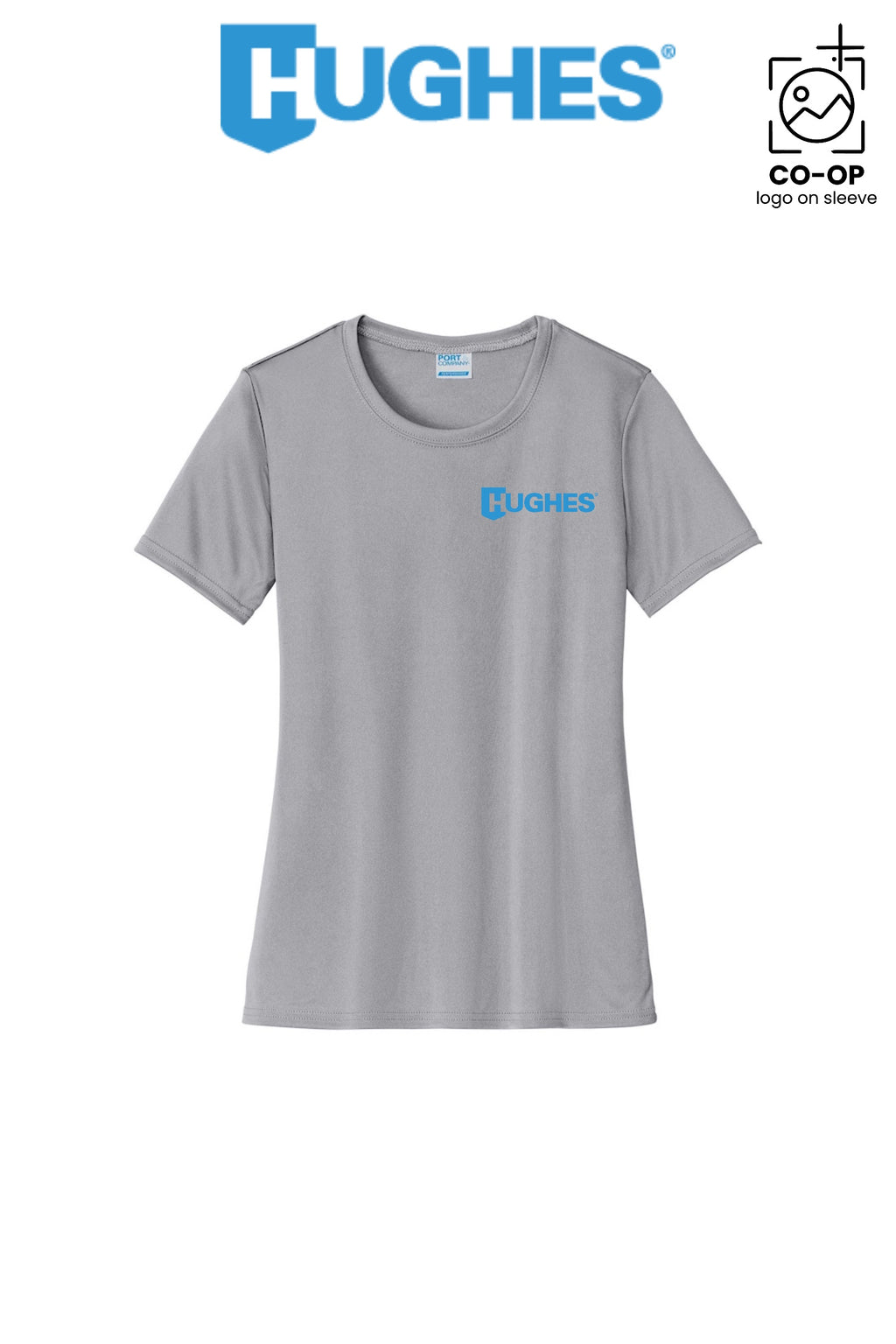 Port & Co™ Womens PerformanceUPF50 Tee - HUGHES SUPPLY