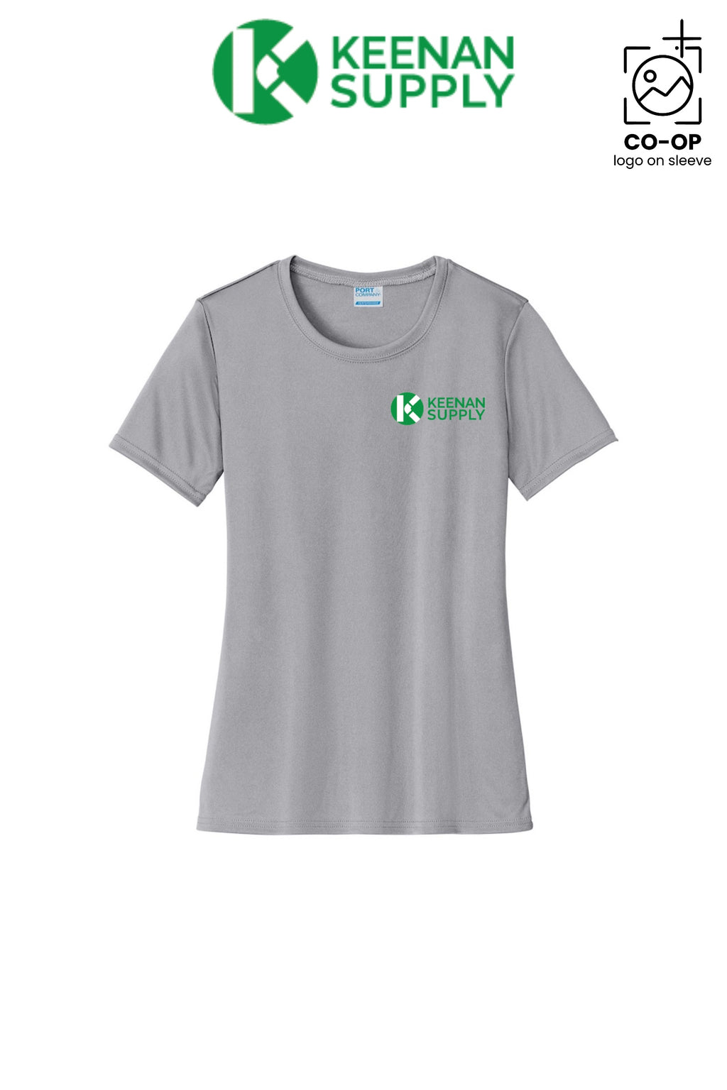 Port & Co™ Womens PerformanceUPF50 Tee - KEENAN SUPPLY