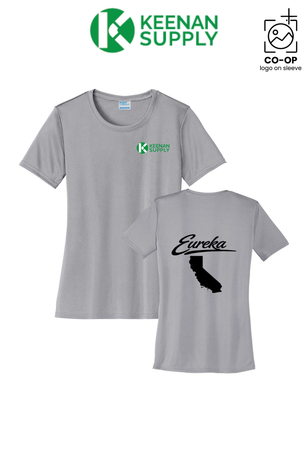 Port & Co™ Womens PerformanceUPF50 Tee - KEENAN SUPPLY - EUREKA