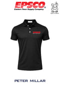 Peter Millar Mens Solid Performance Polo - Self Collar - EPSCO