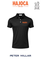 Peter Millar Mens Solid Performance Polo - Self Collar - HAJOCA